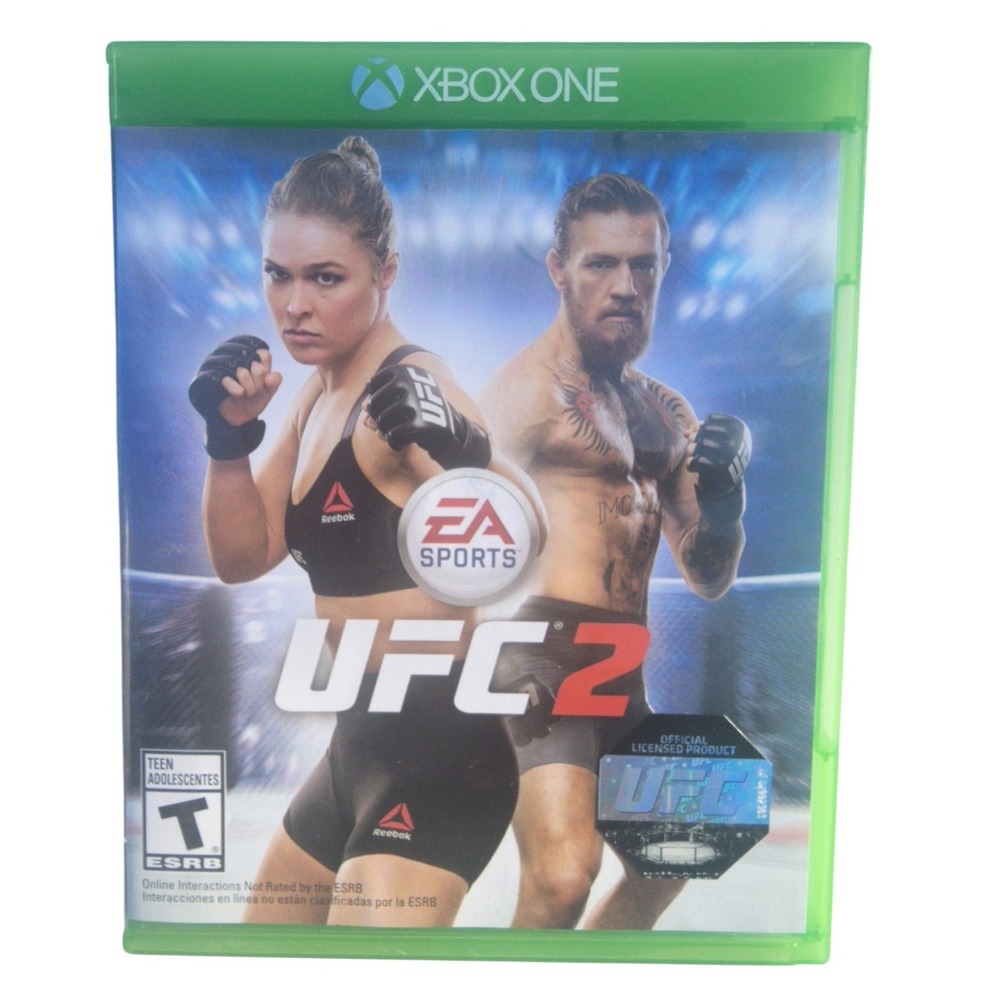 EA Sports UFC 2 Xbox One Video Game Ronda Rousey Conor McGregor MMA Fighting